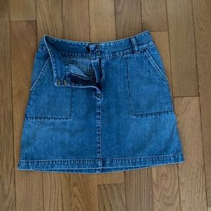 The Limited vintage jean skirt